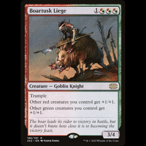 MTG Boartusk Liege Double Masters 2022 2x2#186