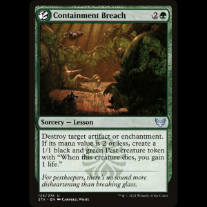 MTG Containment Breach Strixhaven: School of Mages stx#125