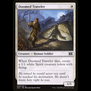 MTG Doomed Traveler Double Masters 2022 2x2#9