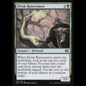 MTG Elvish Rejuvenator Double Masters 2022 2x2#144