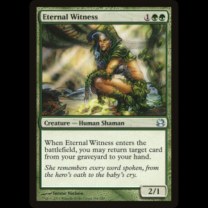 MTG Eternal Witness Modern Masters mma#144