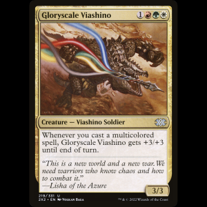 MTG Gloryscale Viashino Double Masters 2022 2x2#219