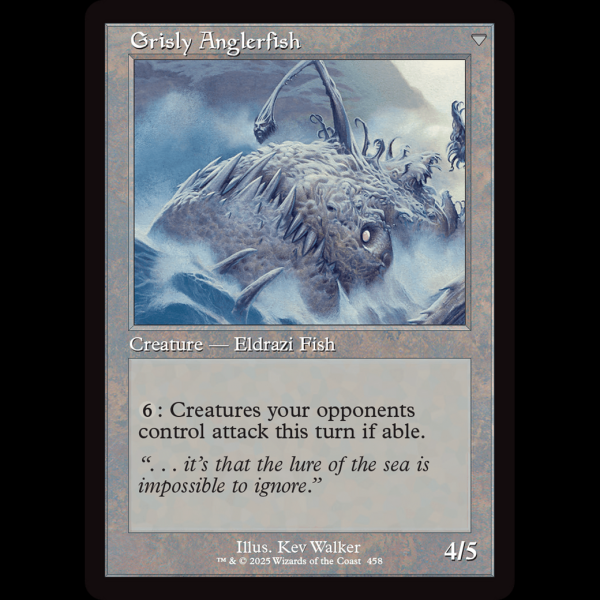 MTG Grizzled Angler // Grisly Anglerfish Innistrad Remastered inr#458 - Madtoyz MTG Grizzled Angler // Grisly Anglerfish Innistrad Remastered inr#458 - Madtoyz
