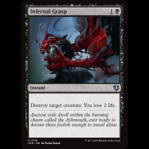 MTG Infernal Grasp Innistrad Remastered inr#119