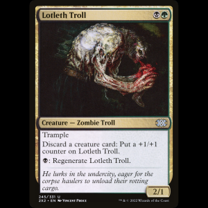 MTG Lotleth Troll Double Masters 2022 2x2#245