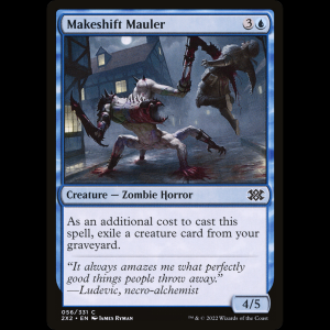 MTG Makeshift Mauler Double Masters 2022 2x2#56