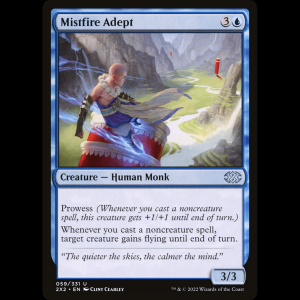 MTG Mistfire Adept Double Masters 2022 2x2#59