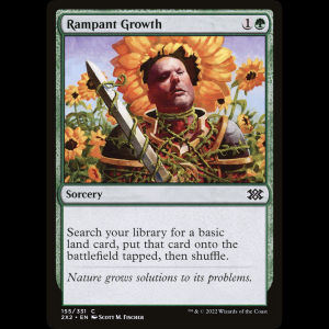MTG Rampant Growth Double Masters 2022 2x2#155