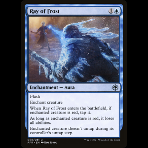 MTG Rayo de escarcha (Ray of Frost) Adventures in the Forgotten Realms afr#68
