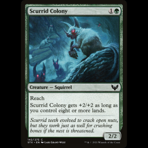 MTG Scurrid Colony Strixhaven: School of Mages stx#142