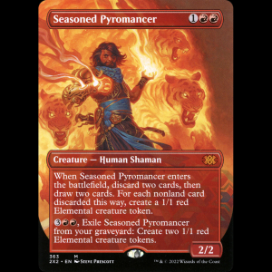 MTG Seasoned Pyromancer Double Masters 2022 2x2#363