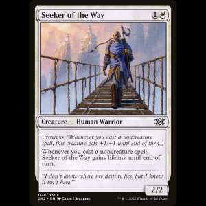 MTG Seeker of the Way Double Masters 2022 2x2#28