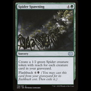 MTG Spider Spawning Double Masters 2022 2x2#158