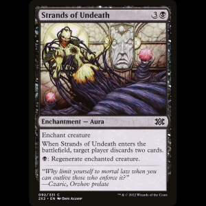 MTG Strands of Undeath Double Masters 2022 2x2#92
