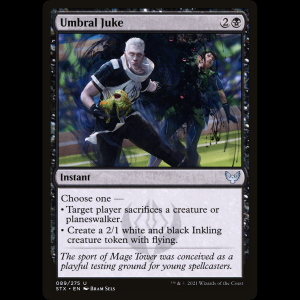 MTG Finta de la umbra (Umbral Juke) Strixhaven: School of Mages stx#89