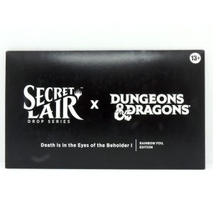 Secret Lair D&D 50 Death Beholder 1 Foil Edition MTG