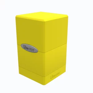 Deck Box MTG Satin Tower Yellow Ultra Pro 100+
