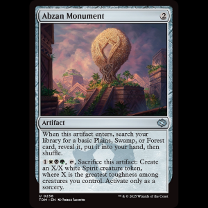 MTG Abzan Monument Tarkir: Dragonstorm tdm#238