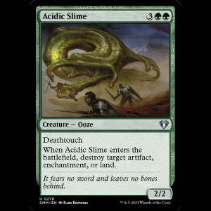 MTG Acidic Slime Commander Masters cmm#270