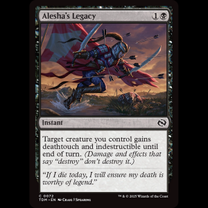 MTG Alesha's Legacy Tarkir: Dragonstorm tdm#72