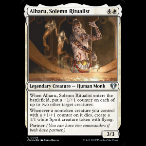 MTG Alharu, Solemn Ritualist Commander Masters cmm#8