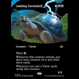 MTG Ambling Stormshell Tarkir: Dragonstorm tdm#332