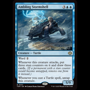 MTG Ambling Stormshell Tarkir: Dragonstorm tdm#37