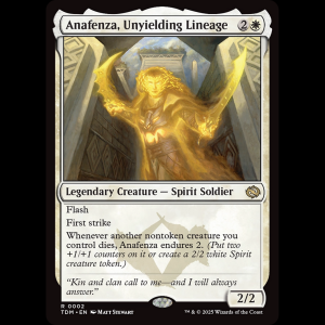 MTG Anafenza, Unyielding Lineage Tarkir: Dragonstorm tdm#2