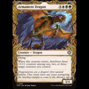 MTG Armament Dragon Tarkir: Dragonstorm tdm#307