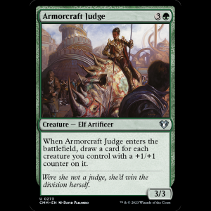 MTG Armorcraft Judge Commander Masters cmm#273