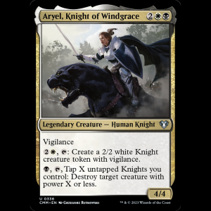 MTG Aryel, Knight of Windgrace Commander Masters cmm#336