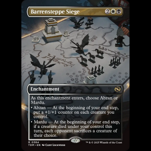 MTG Barrensteppe Siege Tarkir: Dragonstorm tdm#384