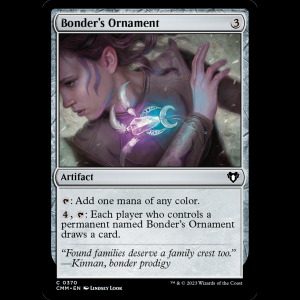 MTG Bonder's Ornament Commander Masters cmm#370