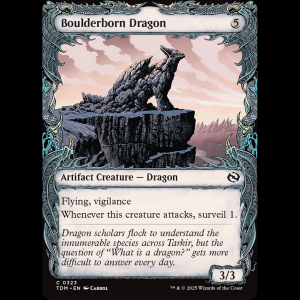 MTG Boulderborn Dragon Tarkir: Dragonstorm tdm#323