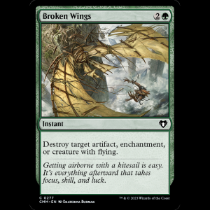 MTG Broken Wings Commander Masters cmm#277
