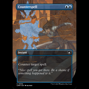 MTG Counterspell Commander Masters cmm#630