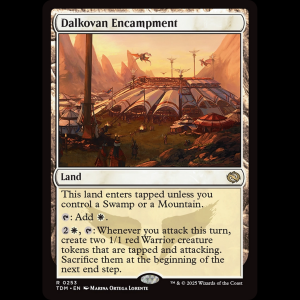 MTG Dalkovan Encampment Tarkir: Dragonstorm tdm#253