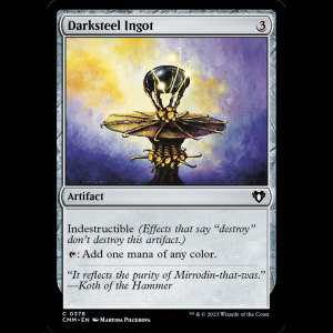 MTG Darksteel Ingot Commander Masters cmm#378