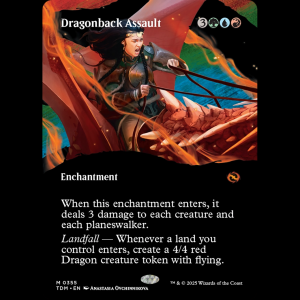 MTG Dragonback Assault Tarkir: Dragonstorm tdm#355