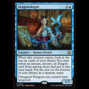 MTG Dragonologist Tarkir: Dragonstorm tdm#42