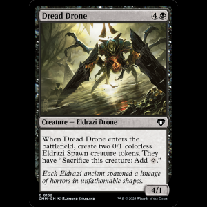 MTG Dread Drone Commander Masters cmm#152
