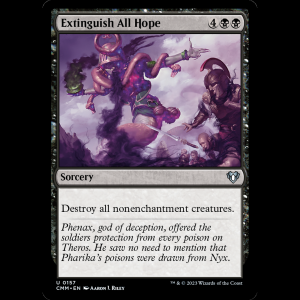 MTG Extinguish All Hope Commander Masters cmm#157