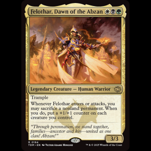 MTG Felothar, Dawn of the Abzan Tarkir: Dragonstorm tdm#184