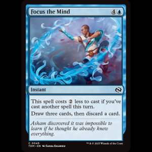 MTG Focus the Mind Tarkir: Dragonstorm tdm#45