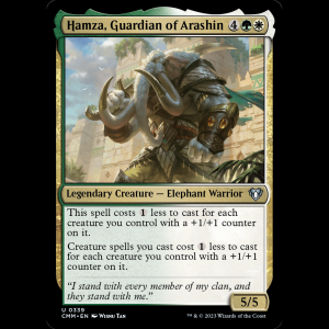 MTG Hamza, Guardian of Arashin Commander Masters cmm#339