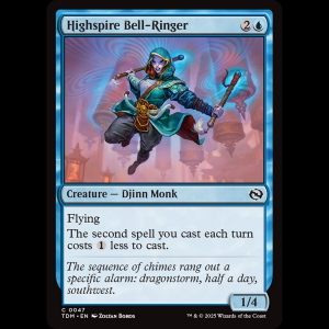 MTG Highspire Bell-Ringer Tarkir: Dragonstorm tdm#47