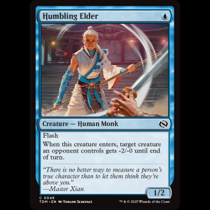 MTG Humbling Elder Tarkir: Dragonstorm tdm#48
