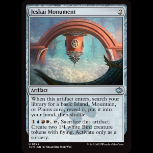 MTG Jeskai Monument Tarkir: Dragonstorm tdm#244
