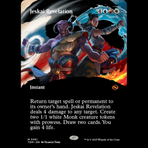 MTG Jeskai Revelation Tarkir: Dragonstorm tdm#361