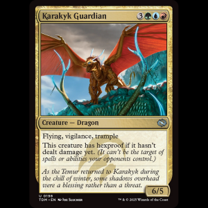 MTG Karakyk Guardian Tarkir: Dragonstorm tdm#198